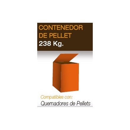 Contenedor de Pellet Ferroli 238 kg